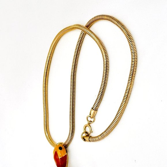 Rare Vintage Eisenberg Enameled Turtle Pendant Necklace - Excellent - Picture 7 of 11